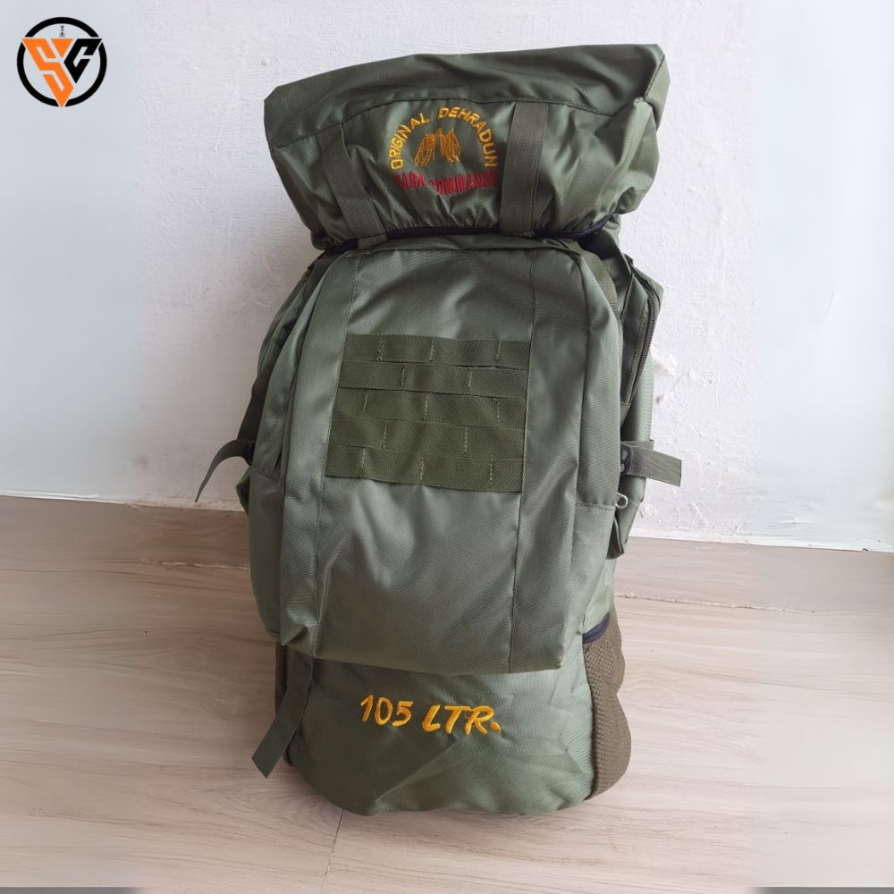 Tactical Backpack 105 Ltr – OG Color, Heavy-Duty & Spacious