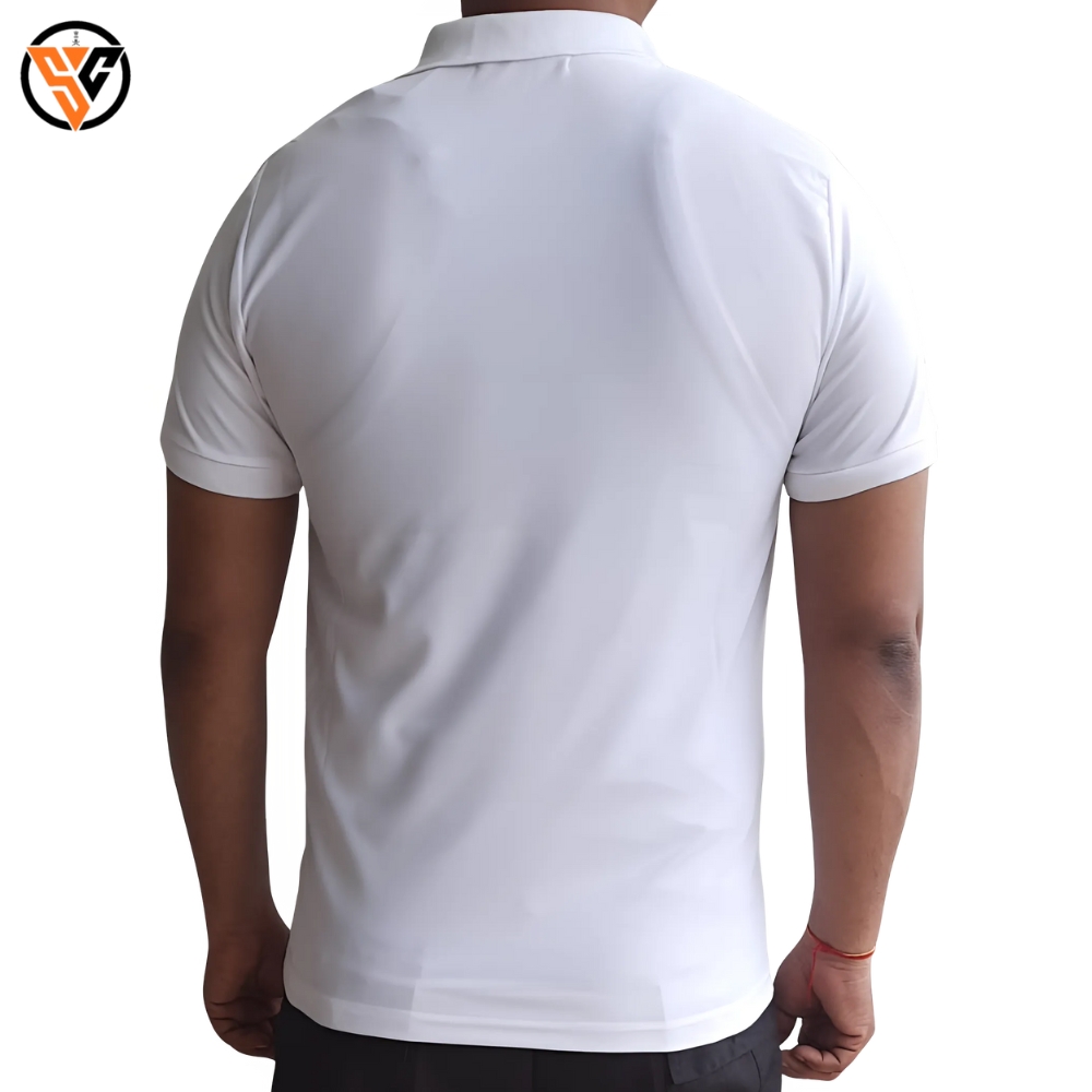 Signature White Cotton T-Shirt – Timeless Style, Premium Comfort - Image 3