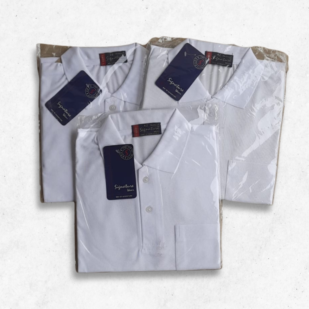 Signature White Cotton T-Shirt – Timeless Style, Premium Comfort - Image 5