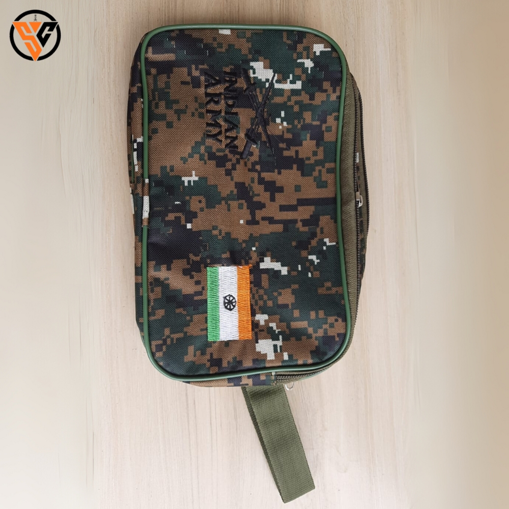 Saving Kit Bag – 3 Pocket, Cobra Print, Durable & Spacious - Image 2