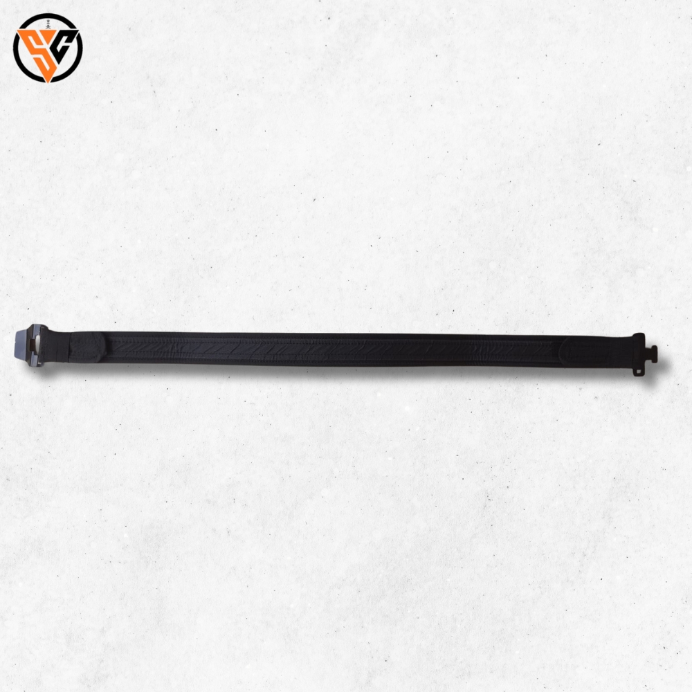 Fiber Belt – Black Color with Steel Buckle, Strong & Durable