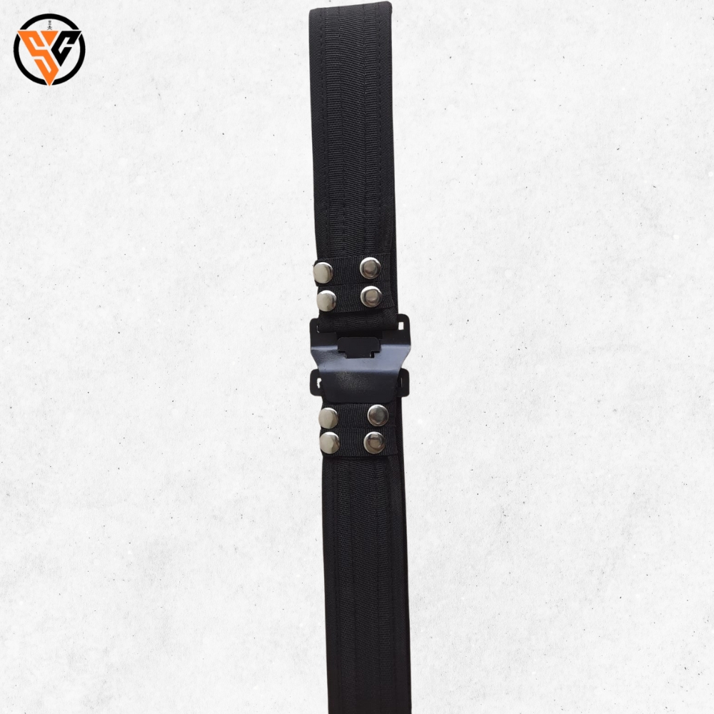 Fiber Belt – Black Color with Steel Buckle, Strong & Durable - Image 3