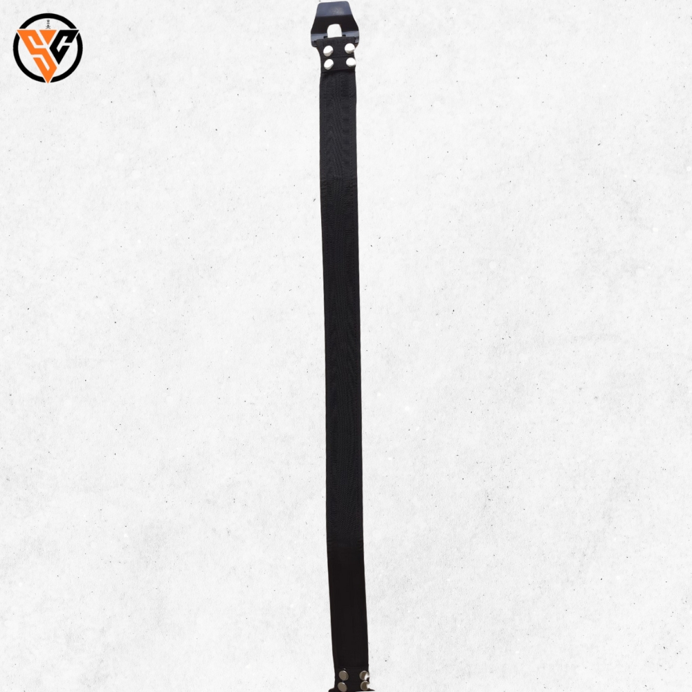 Fiber Belt – Black Color with Steel Buckle, Strong & Durable - Image 2