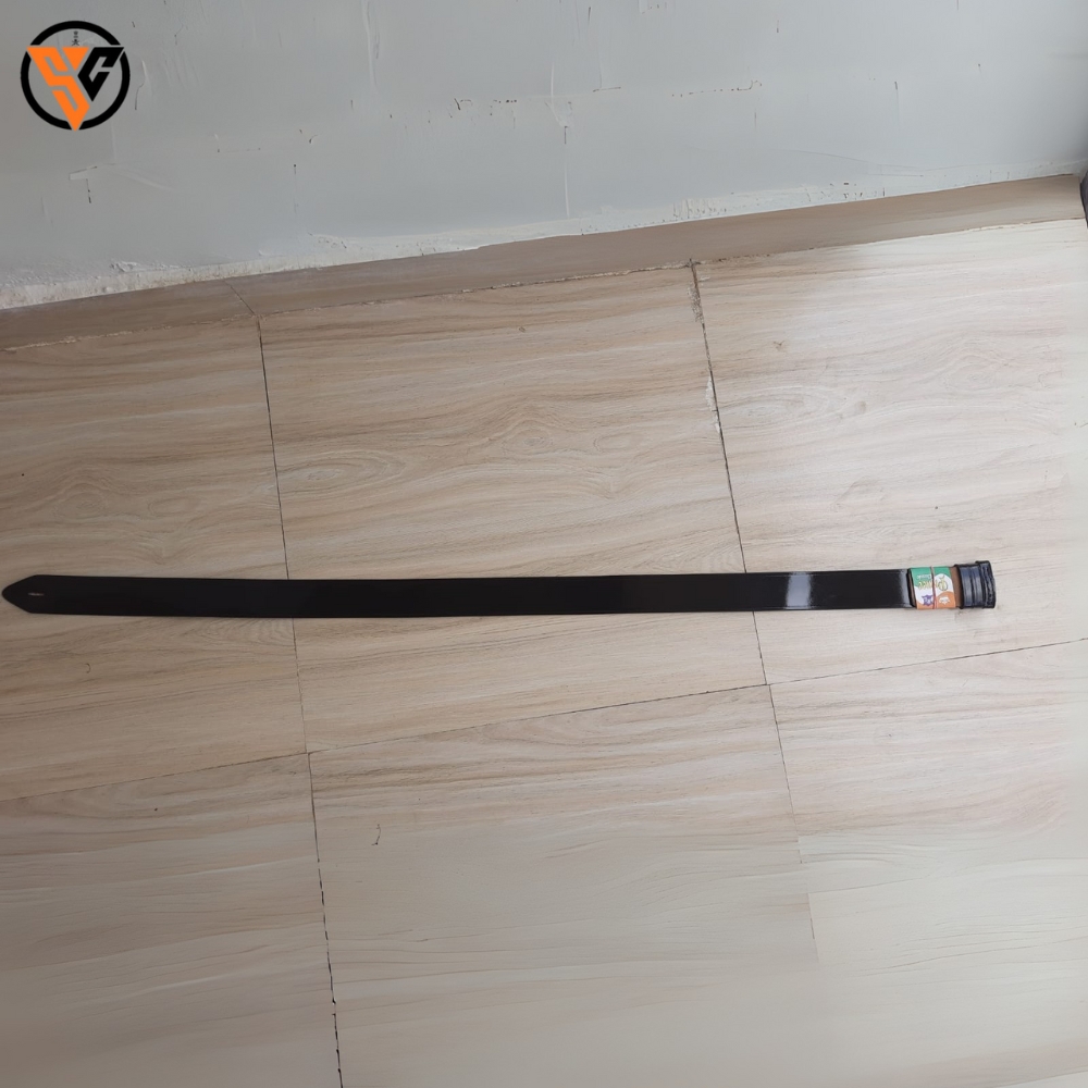 Leather Belt – Ultra Shine Black, Premium Quality & Elegant Finish - Image 4