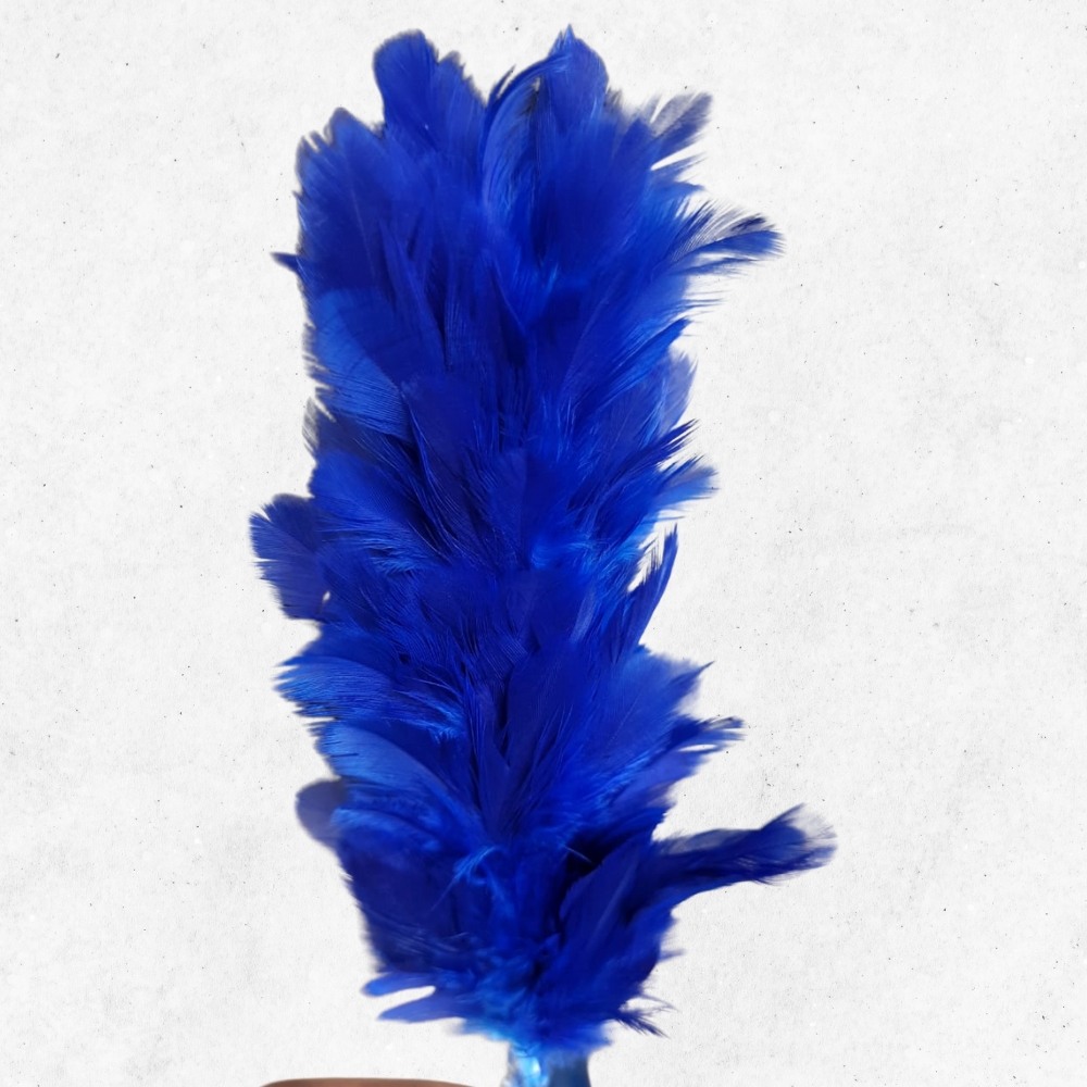 CRPF Hackle for Beret Cap – Standard Uniform Feather Plume - Image 2