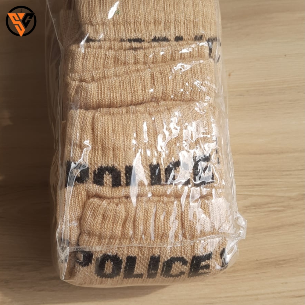 Khaki Socks Police – Pack of 5