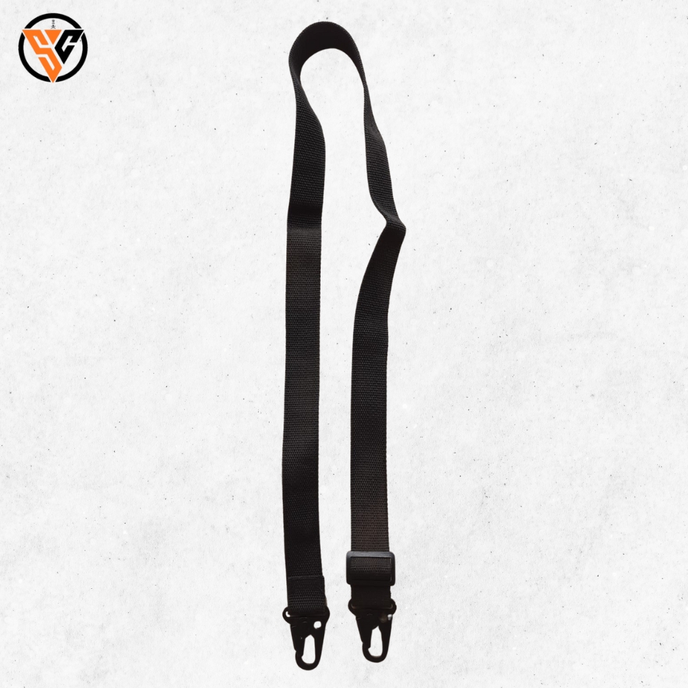 Rifle Sling – Black Color (Full Length) for INSAS/AK - Image 3