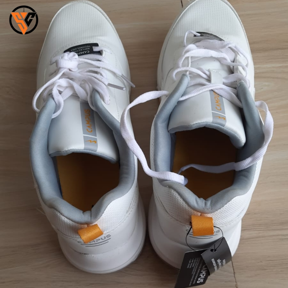 White PT Shoes Campus – Comfortable Training & Sports Footwear